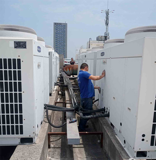 田林中央空调制热和不制冷系统维修方法